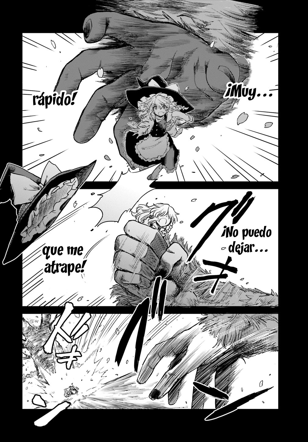 Touhou Suichouka ~ Lotus Eater-tachi no Suisei Capitulo 5: Los arrogantes atrapan hasta al simio rojo (parte 2) página 20