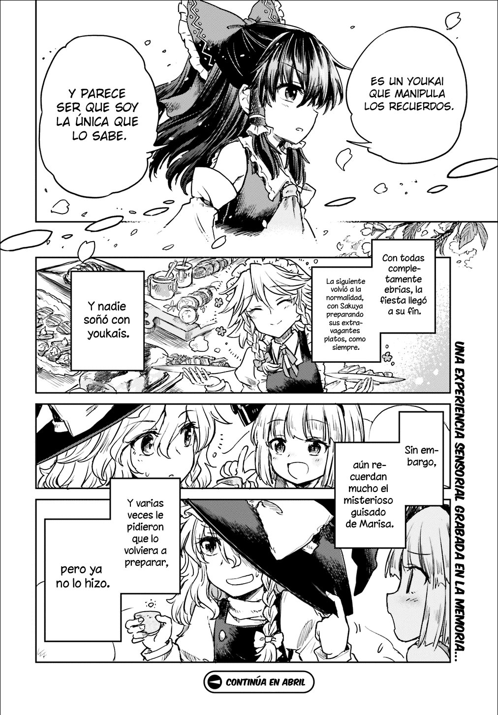 Touhou Suichouka ~ Lotus Eater-tachi no Suisei Capitulo 5: Los arrogantes atrapan hasta al simio rojo (parte 2) página 26