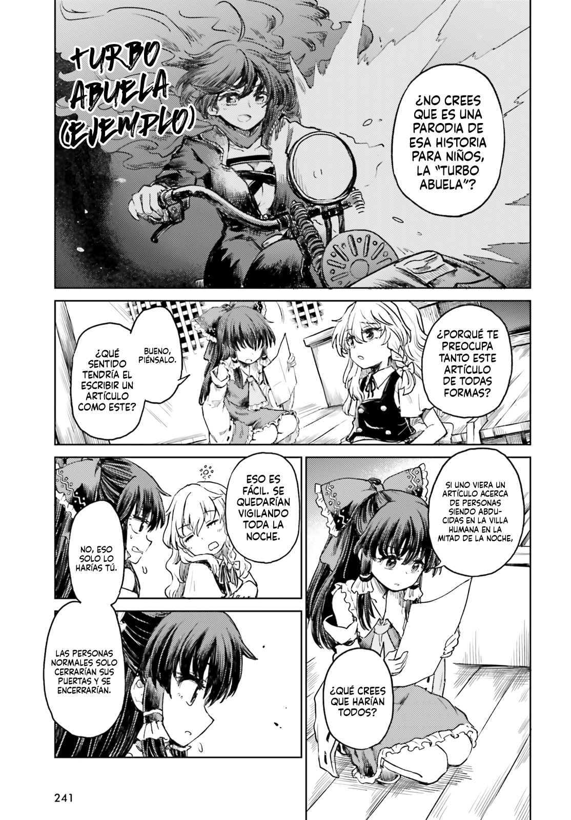 Touhou Suichouka ~ Lotus Eater-tachi no Suisei Capitulo 55 página 11