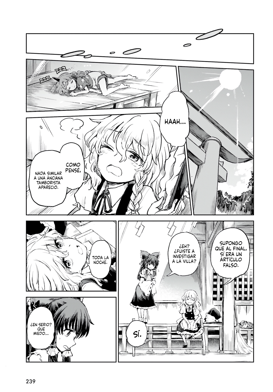 Touhou Suichouka ~ Lotus Eater-tachi no Suisei Capitulo 55 página 9