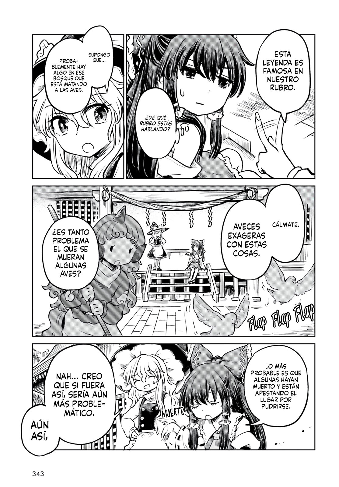 Touhou Suichouka ~ Lotus Eater-tachi no Suisei Capitulo 57 página 5