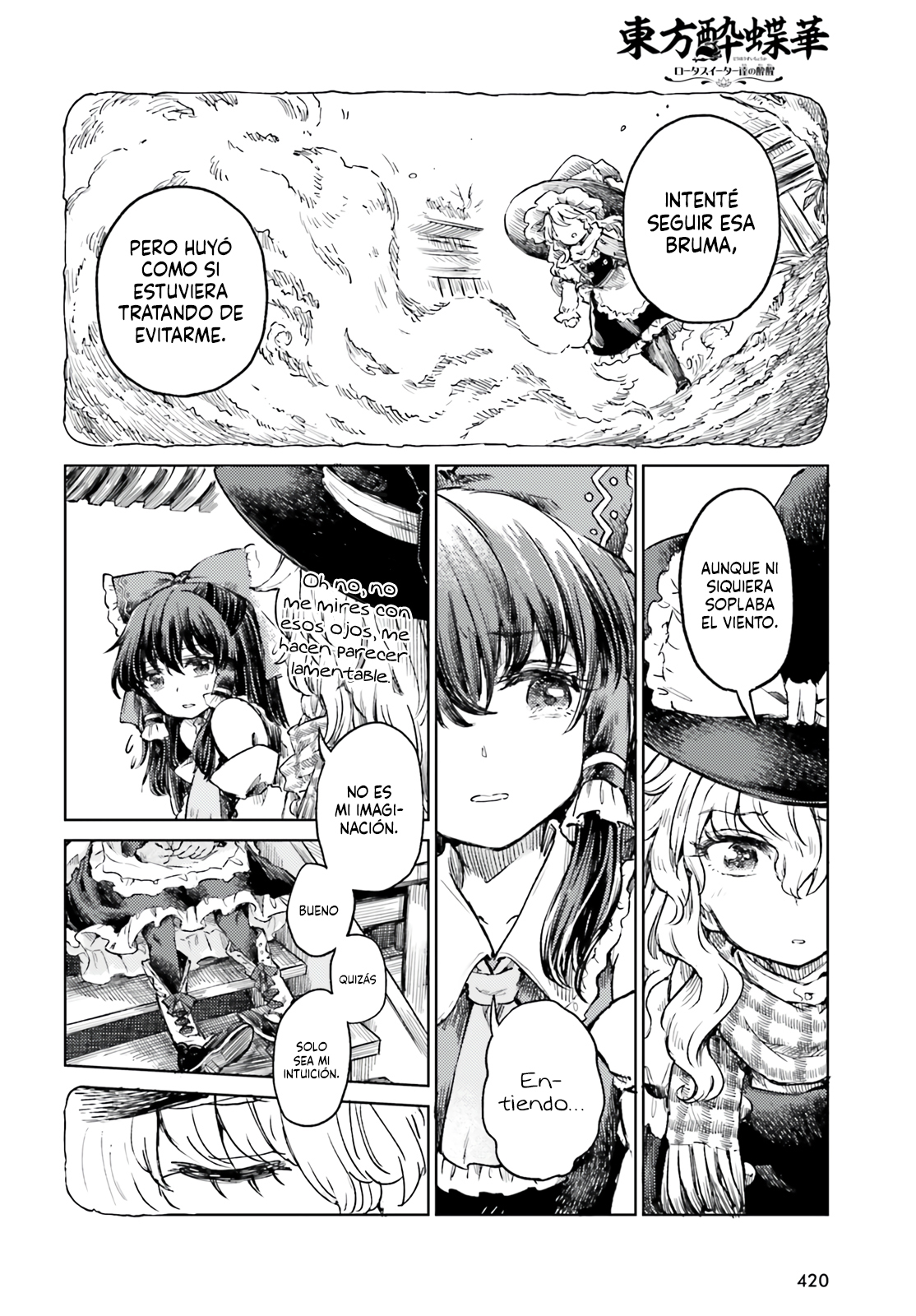 Touhou Suichouka ~ Lotus Eater-tachi no Suisei Capitulo 59 página 8