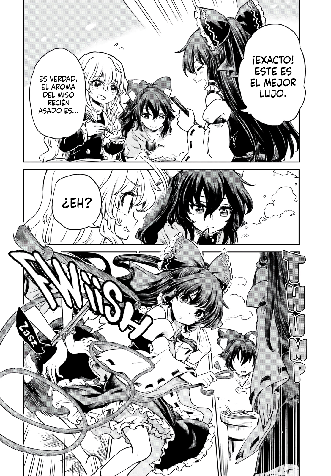 Touhou Suichouka ~ Lotus Eater-tachi no Suisei Capitulo 62 página 14
