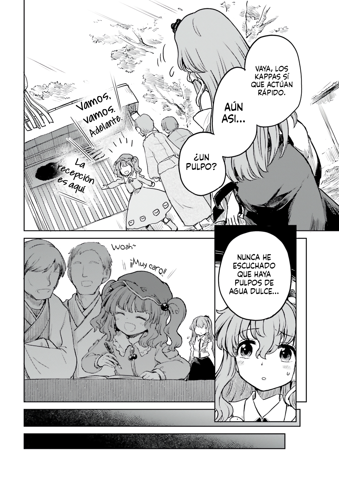 Touhou Suichouka ~ Lotus Eater-tachi no Suisei Capitulo 63 página 14