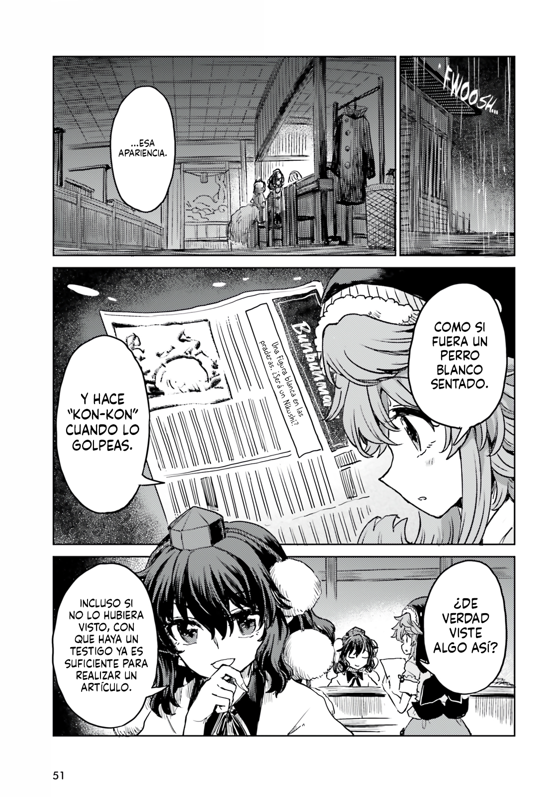 Touhou Suichouka ~ Lotus Eater-tachi no Suisei Capitulo 65 página 3