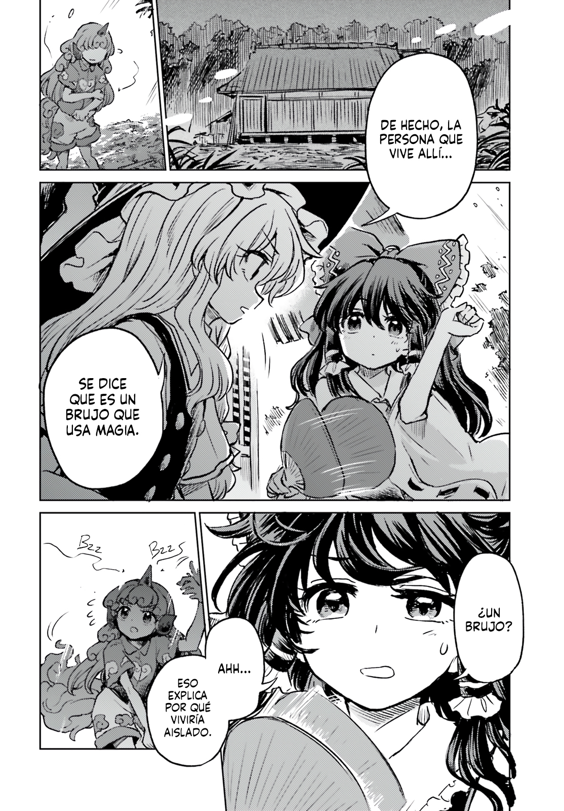 Touhou Suichouka ~ Lotus Eater-tachi no Suisei Capitulo 67 página 12