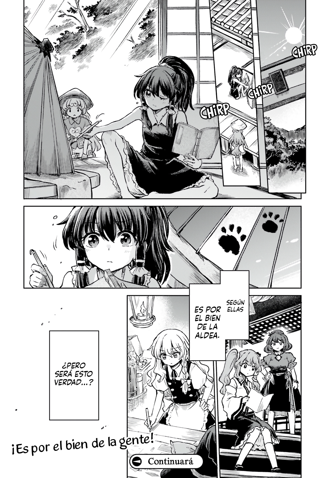 Touhou Suichouka ~ Lotus Eater-tachi no Suisei Capitulo 69 página 19