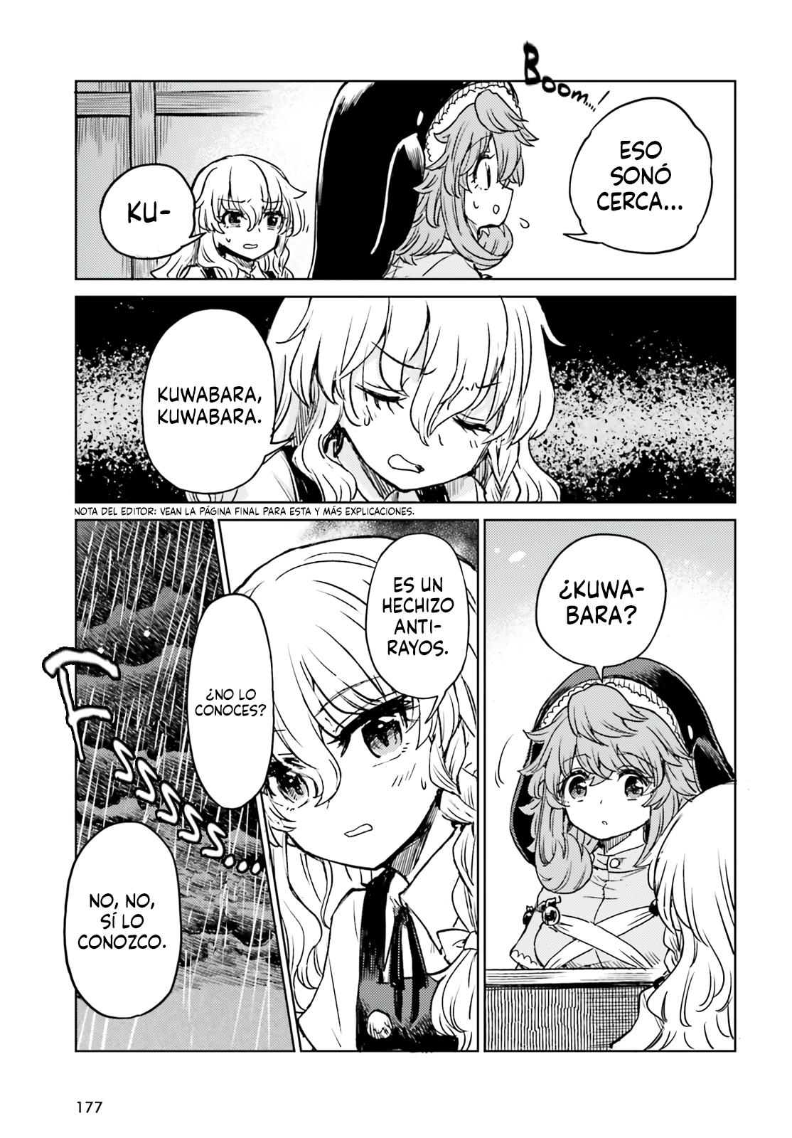 Touhou Suichouka ~ Lotus Eater-tachi no Suisei Capitulo 69 página 6