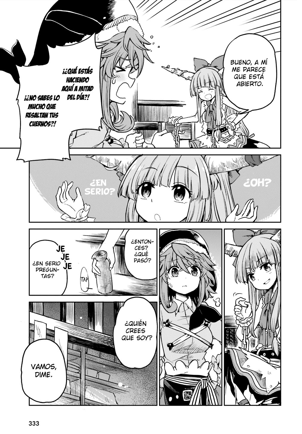 Touhou Suichouka ~ Lotus Eater-tachi no Suisei Capitulo 7: No hay youkais en los lugares sin alcohol (parte 2) página 20