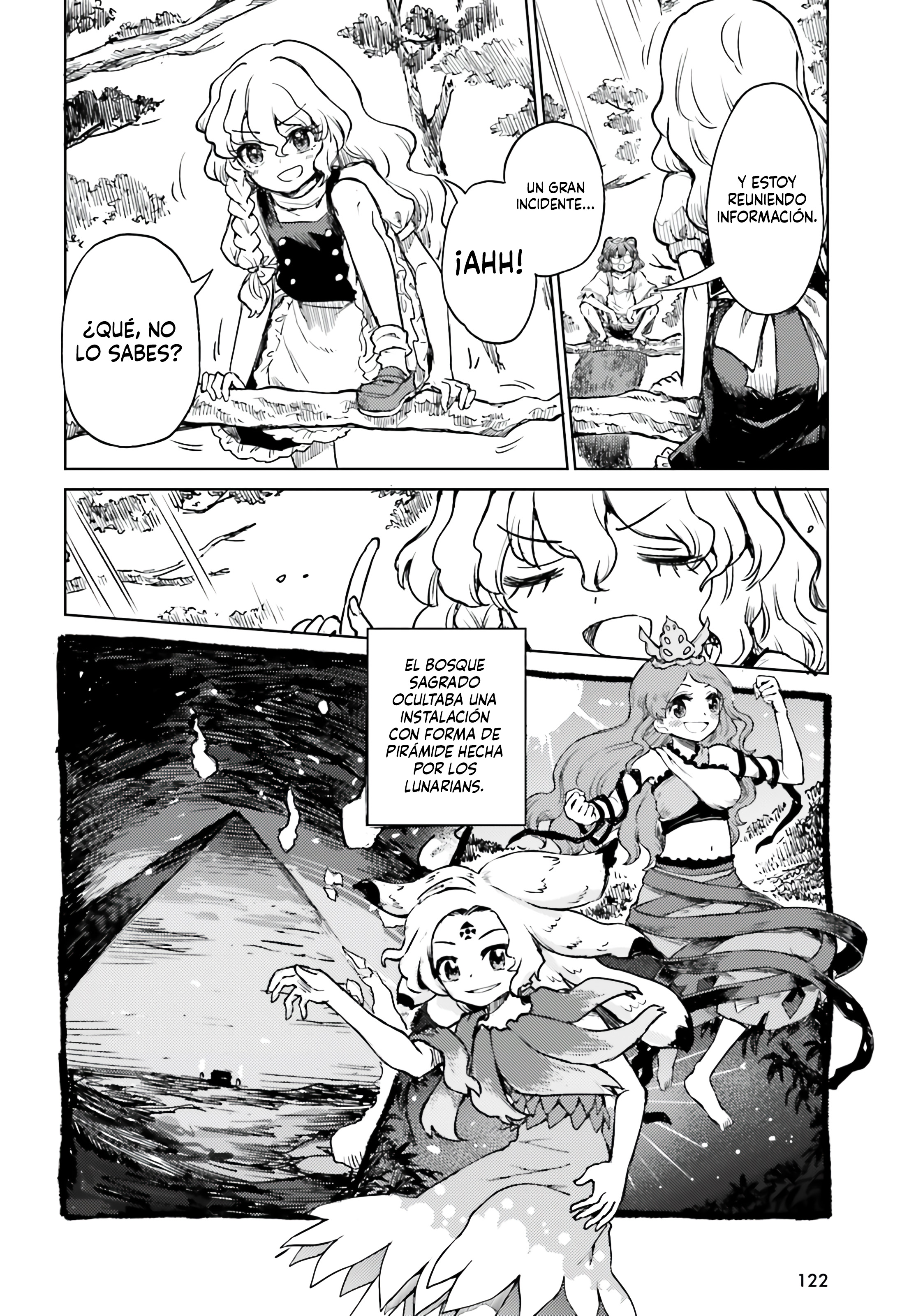 Touhou Suichouka ~ Lotus Eater-tachi no Suisei Capitulo 72 página 12