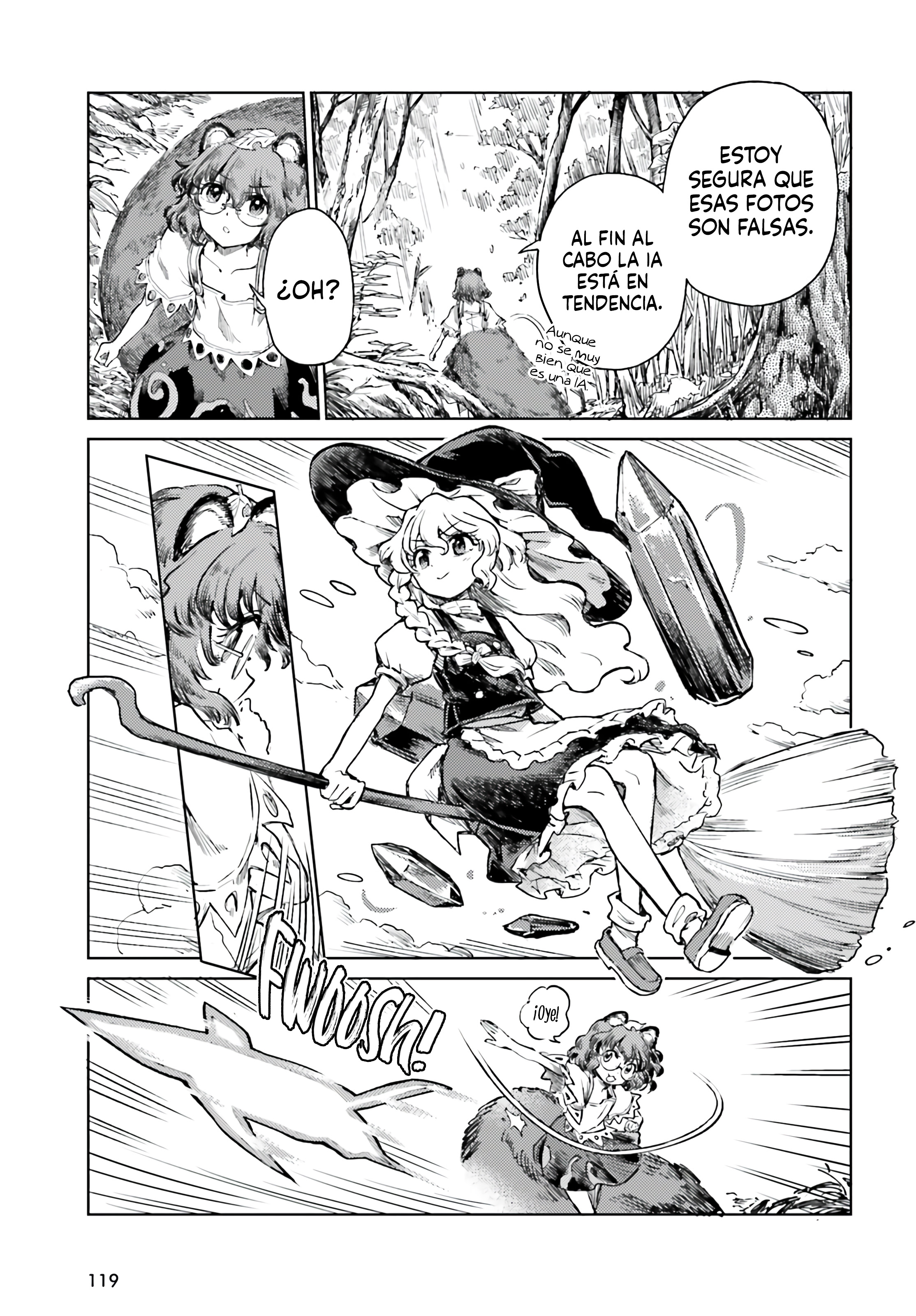 Touhou Suichouka ~ Lotus Eater-tachi no Suisei Capitulo 72 página 9