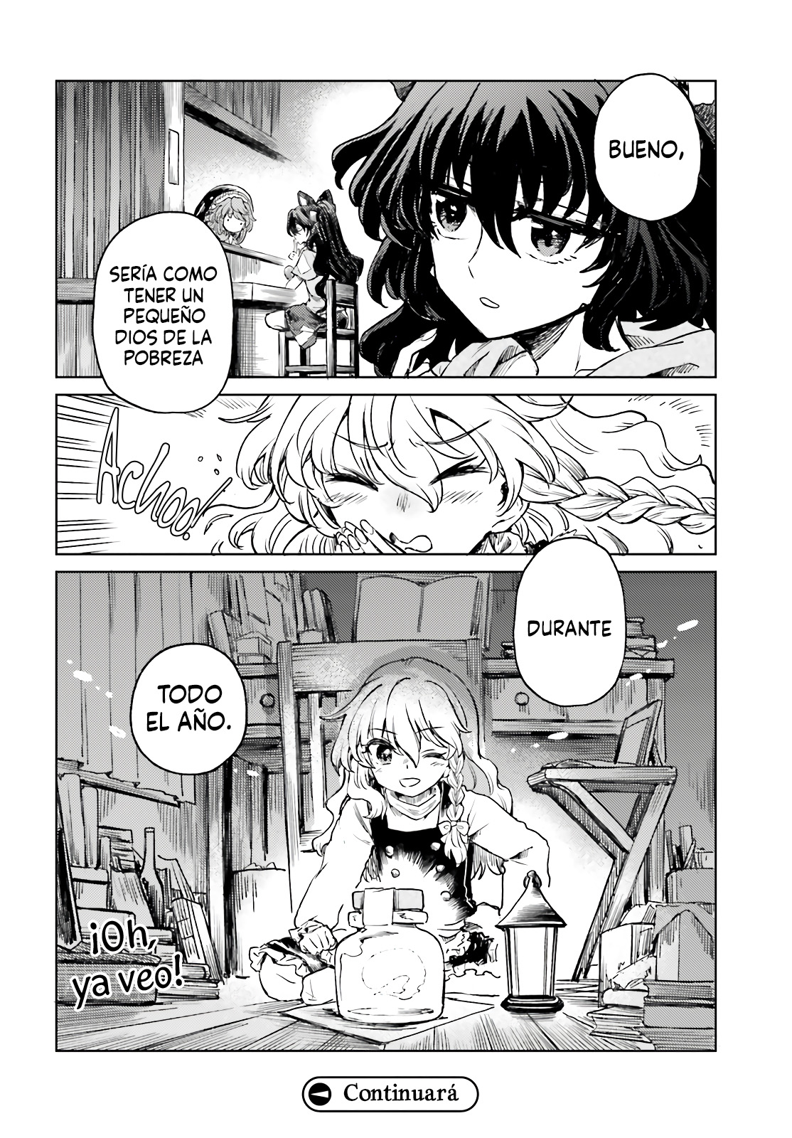 Touhou Suichouka ~ Lotus Eater-tachi no Suisei Capitulo 74 página 19