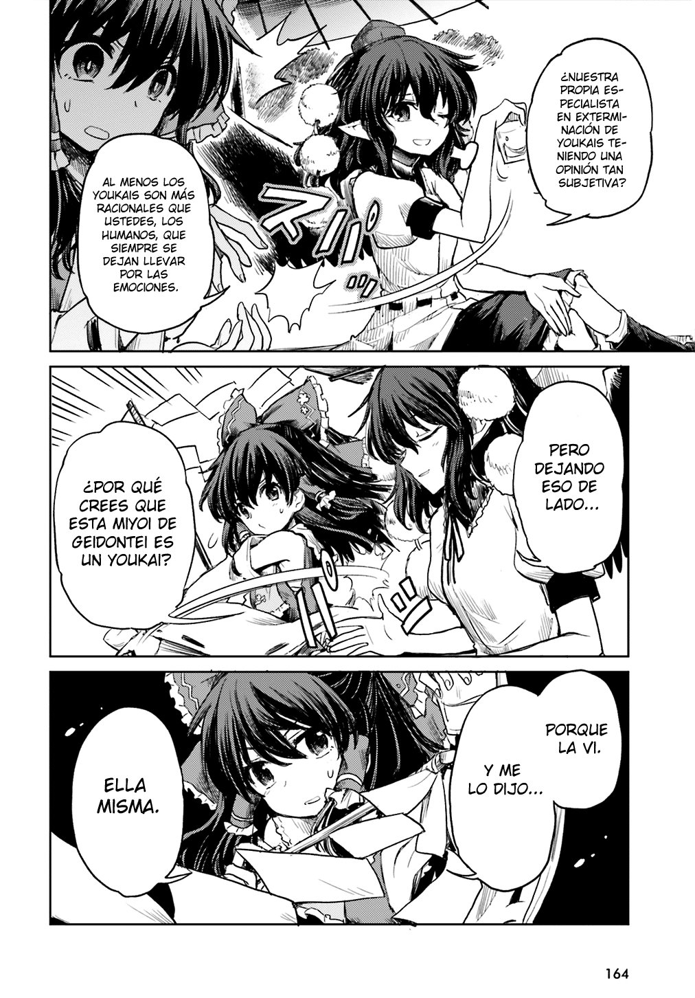 Touhou Suichouka ~ Lotus Eater-tachi no Suisei Capitulo 9: Las botellas tienen bocas y los potes, orejas (parte 2) página 6