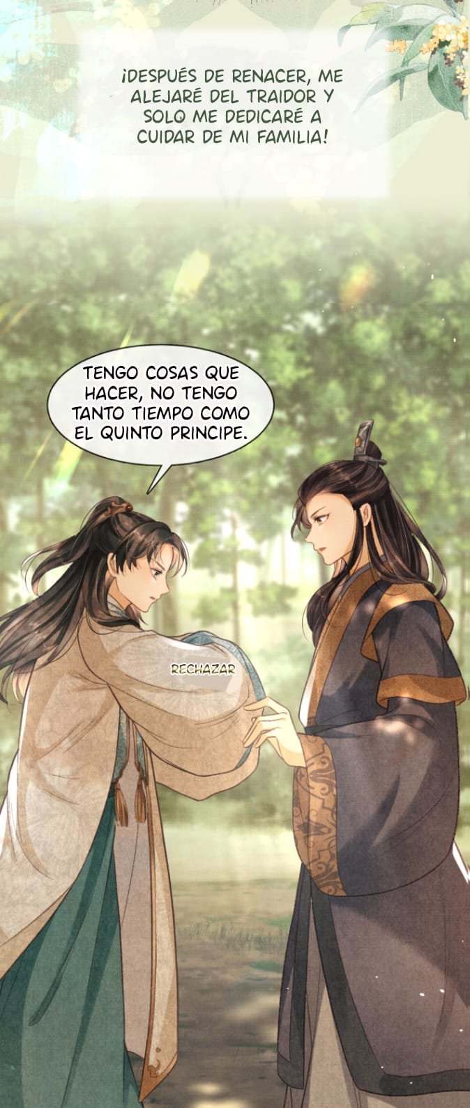 El general quiere ser un suplente. Capitulo 0: Presentación de Personajes página 18