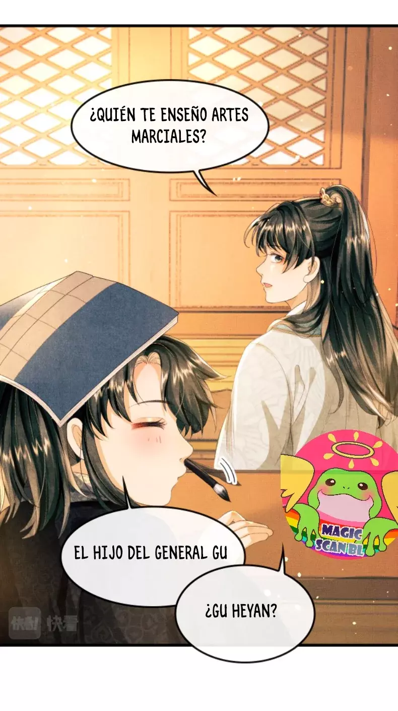 El general quiere ser un suplente. Capitulo 10: El General Gu enseña personalmente tiro con arco página 12
