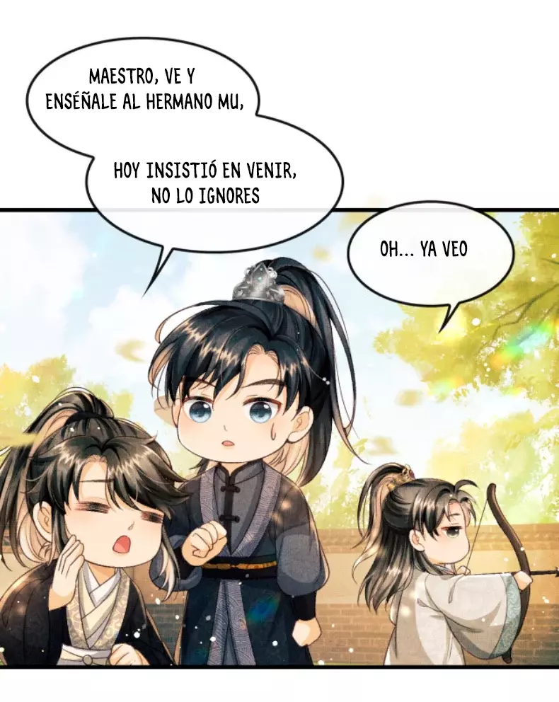 El general quiere ser un suplente. Capitulo 10: El General Gu enseña personalmente tiro con arco página 26