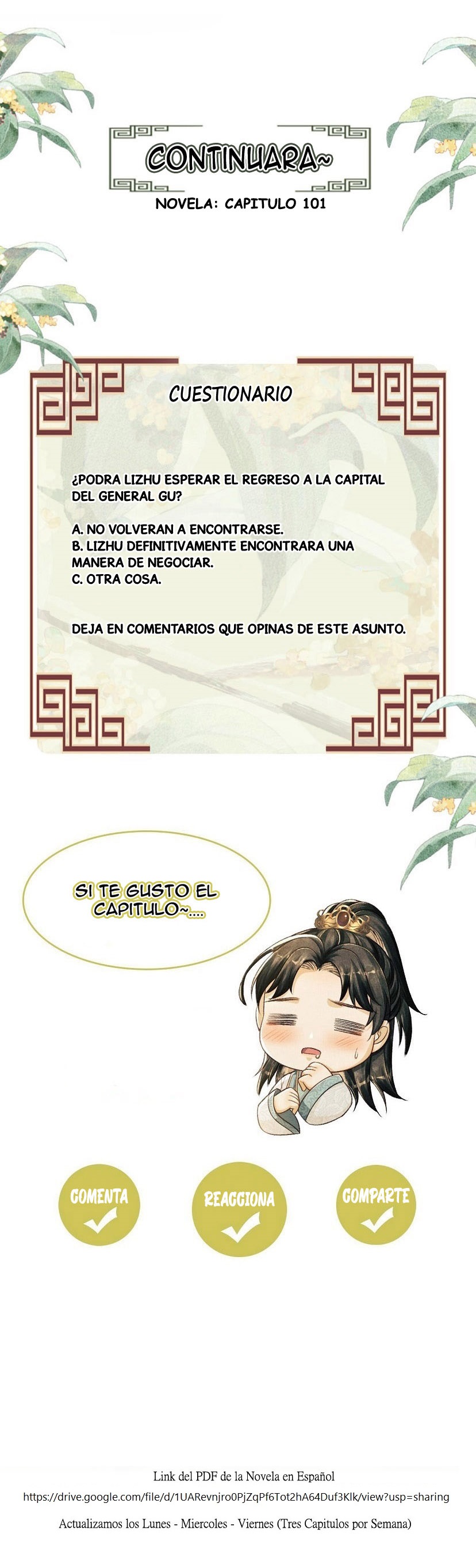 El general quiere ser un suplente. Capitulo 58 página 12