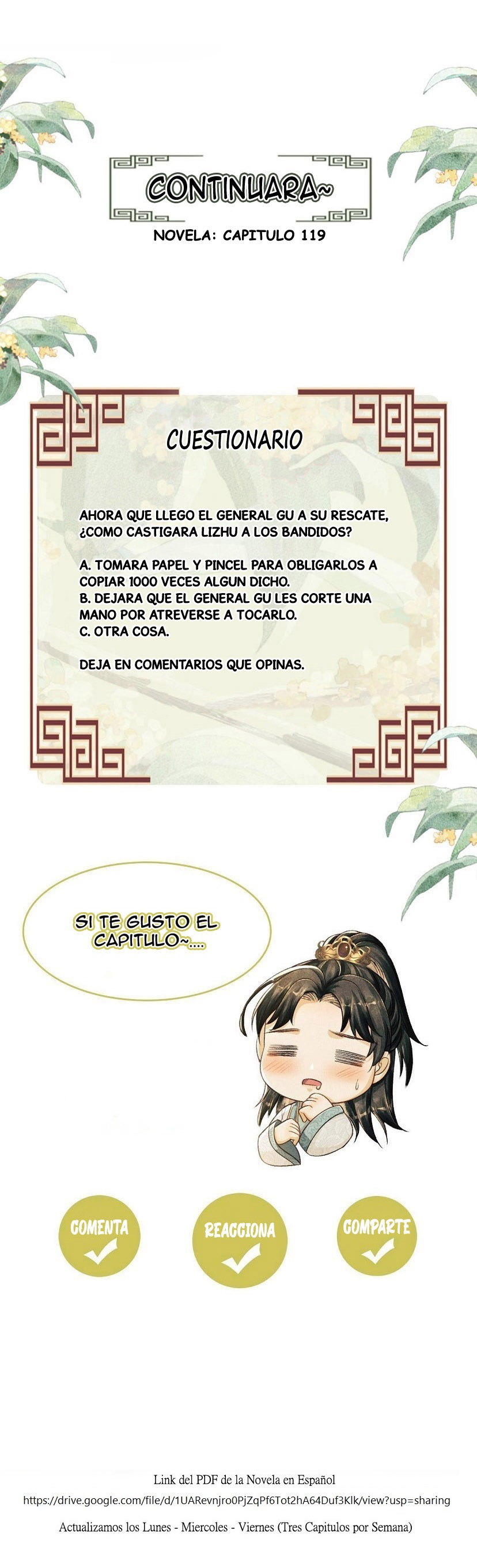 El general quiere ser un suplente. Capitulo 75 página 10