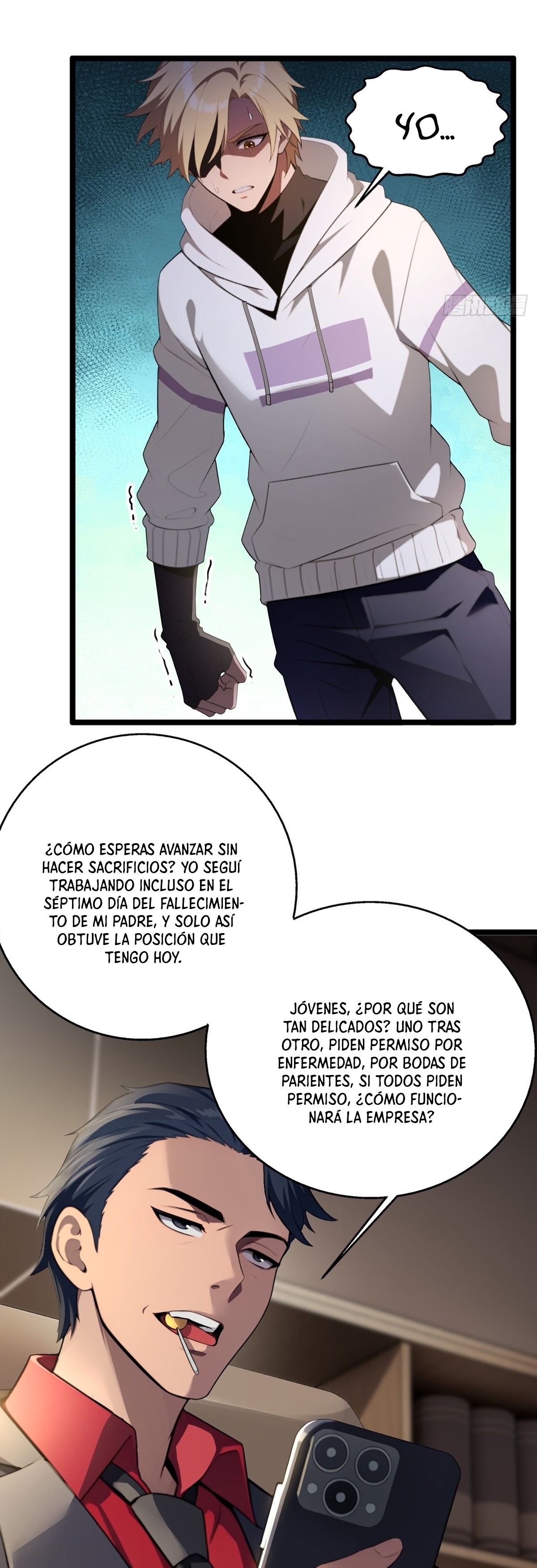 El sistema supremo del magnate despilfarrador. Capitulo 01 página 8