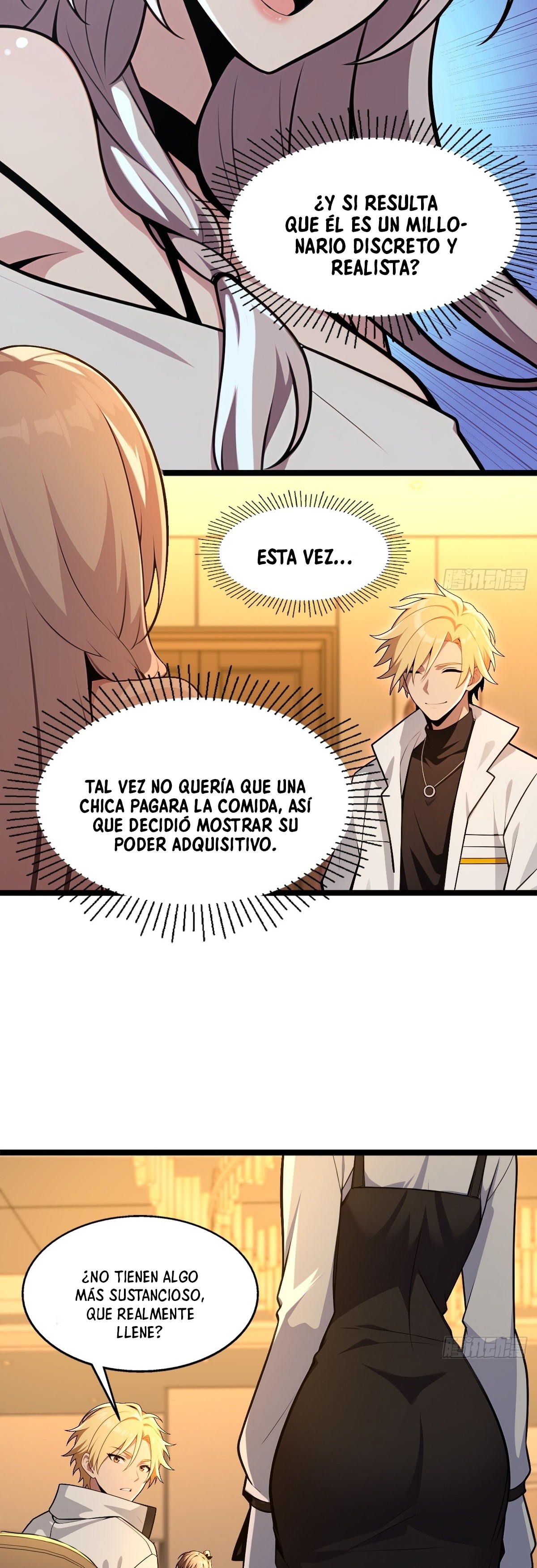 El sistema supremo del magnate despilfarrador. Capitulo 08 página 7