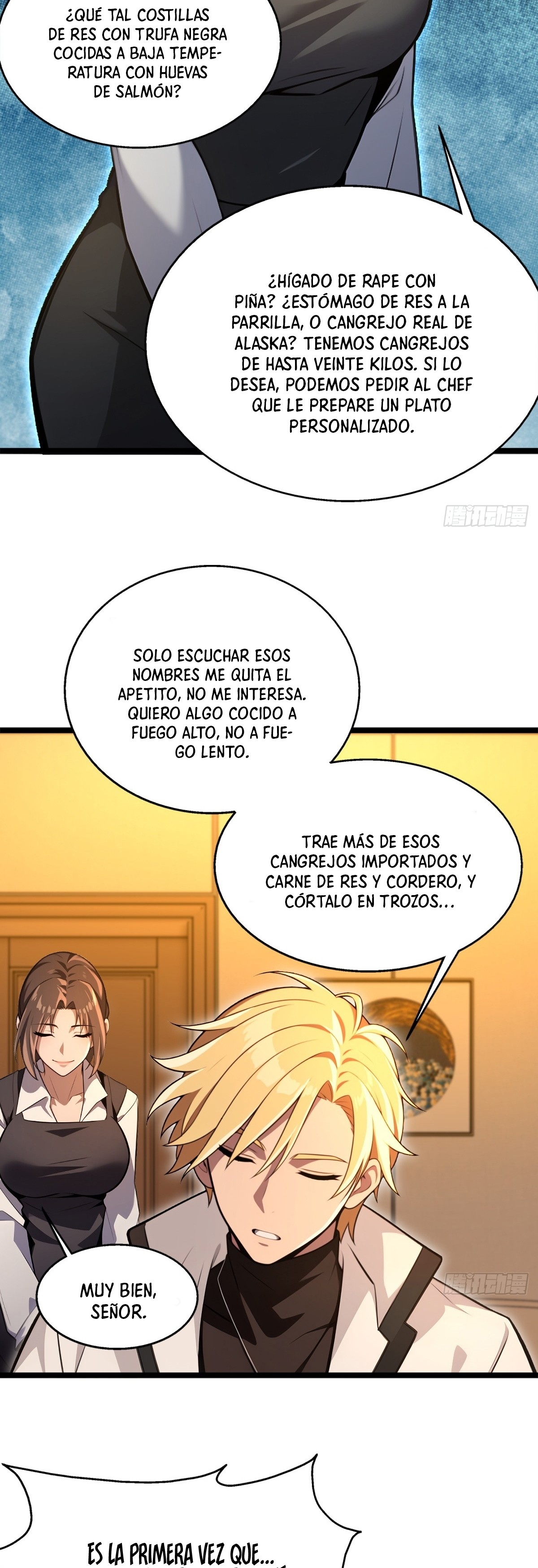 El sistema supremo del magnate despilfarrador. Capitulo 08 página 9