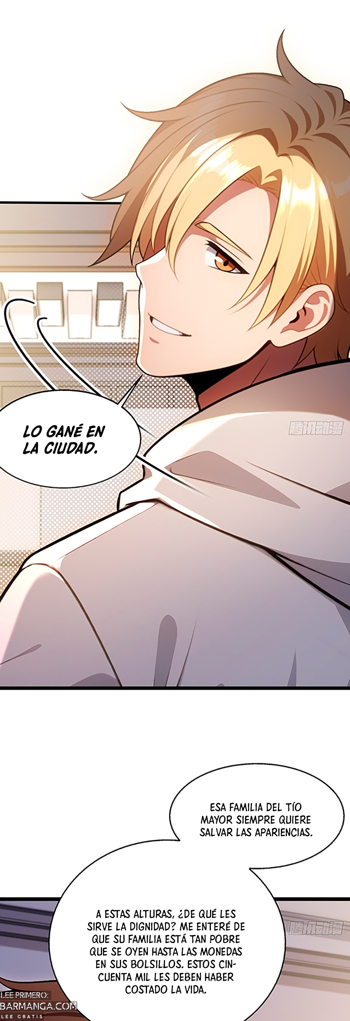 El sistema supremo del magnate despilfarrador. Capitulo 16 página 18