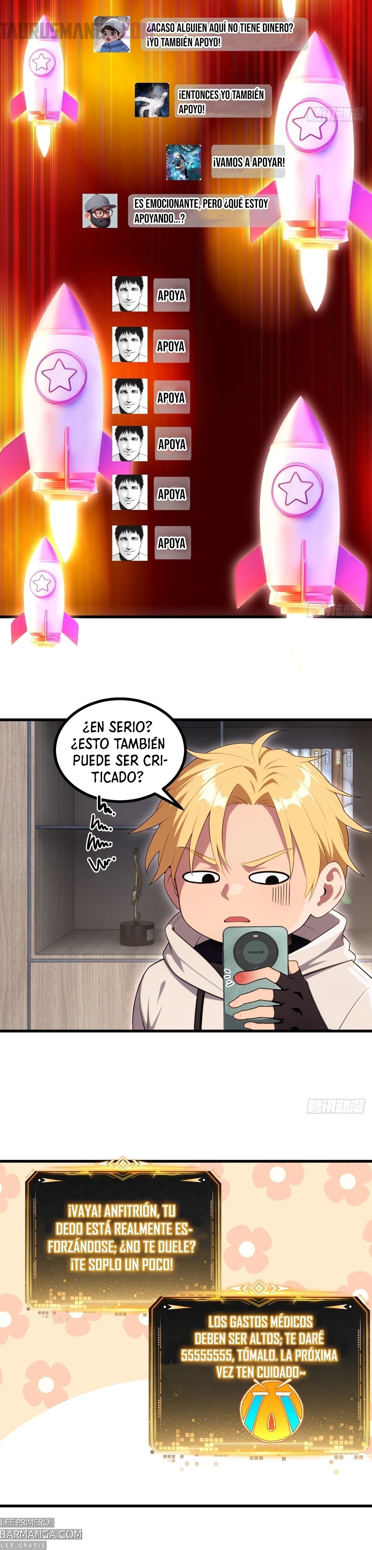 El sistema supremo del magnate despilfarrador. Capitulo 58 página 15
