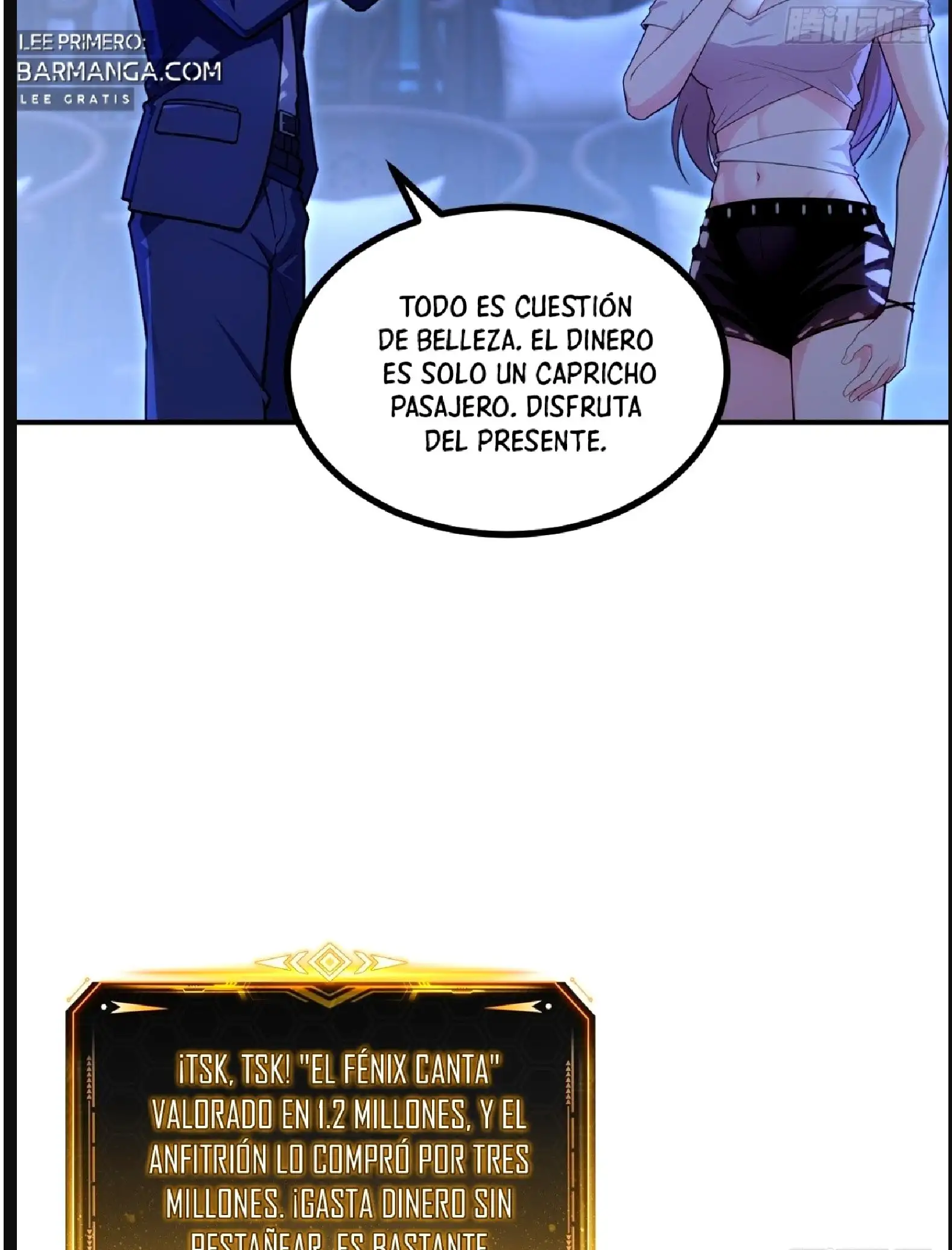 El sistema supremo del magnate despilfarrador. Capitulo 68 página 50