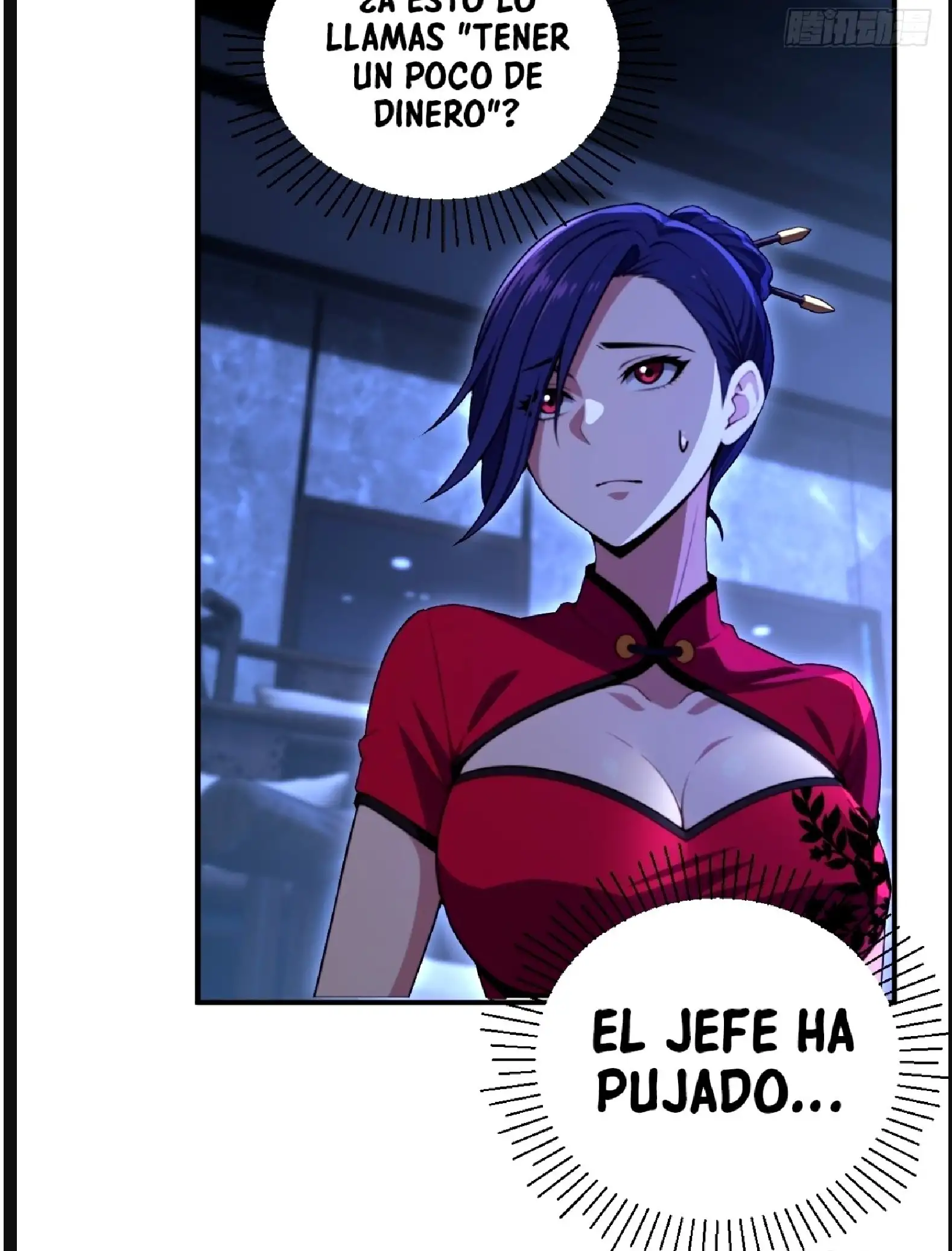 El sistema supremo del magnate despilfarrador. Capitulo 68 página 67