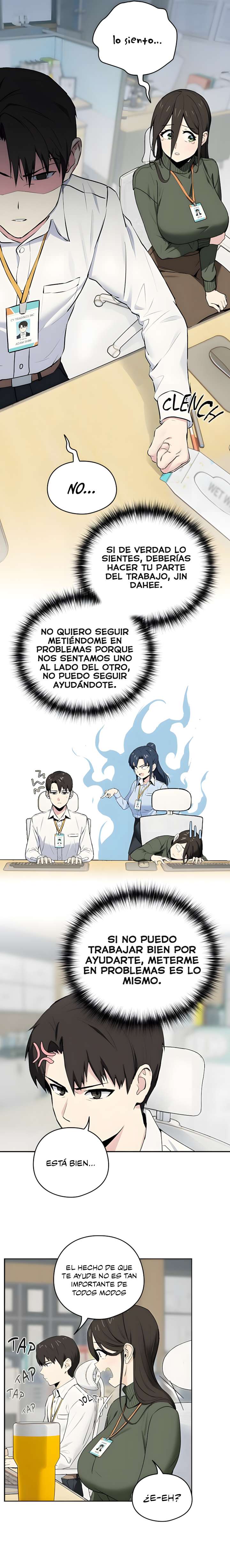 Relaciones amorosas después del trabajo Sin Censura Capitulo 1 página 9