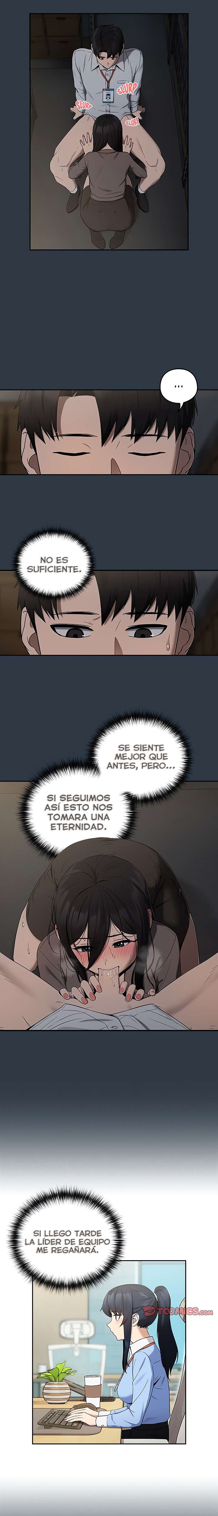 Relaciones amorosas después del trabajo Sin Censura Capitulo 10 página 8