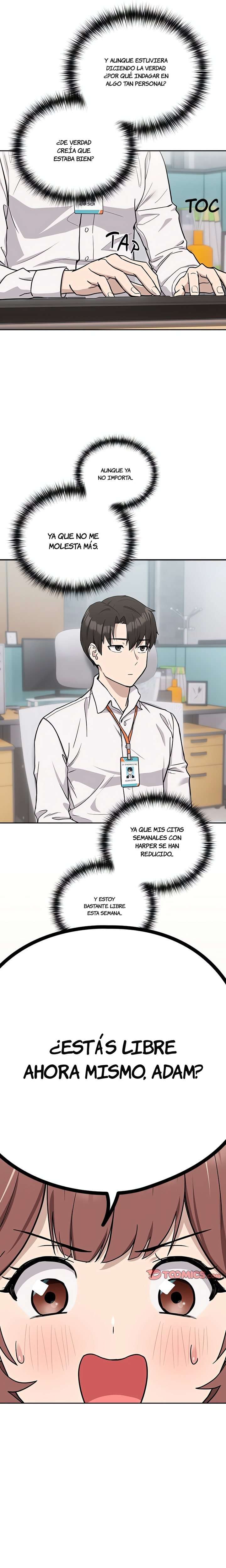 Relaciones amorosas después del trabajo Sin Censura Capitulo 18 página 8