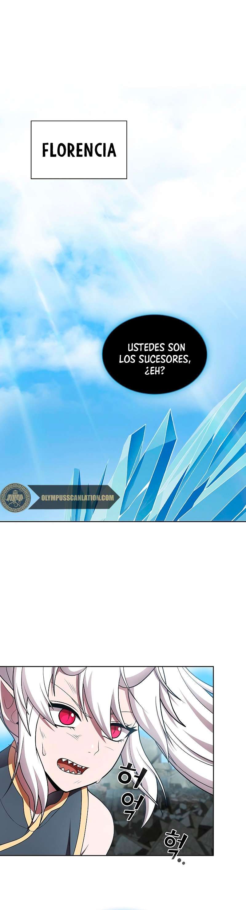la torre del tutorial con el jugador avanzado Capitulo 100 página 9