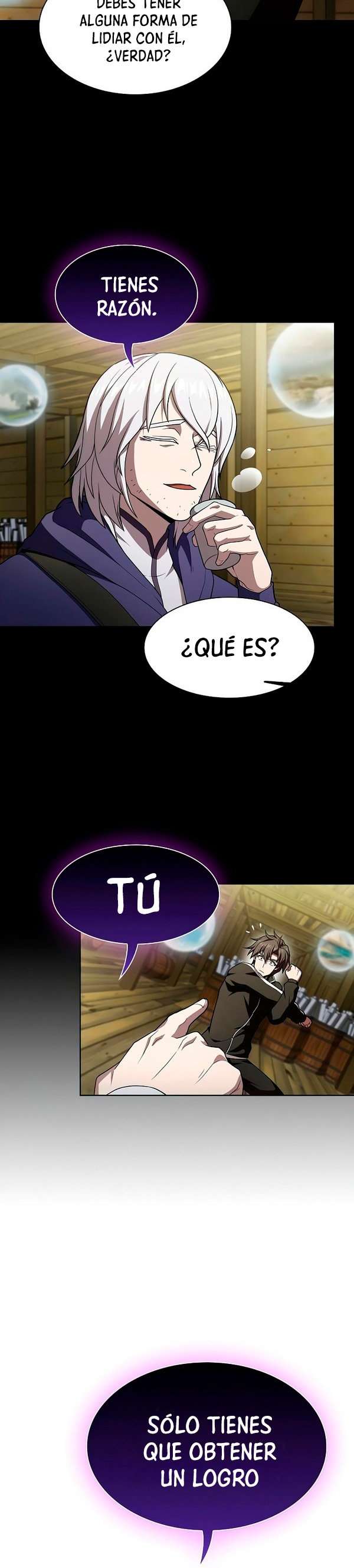 la torre del tutorial con el jugador avanzado Capitulo 102 página 38