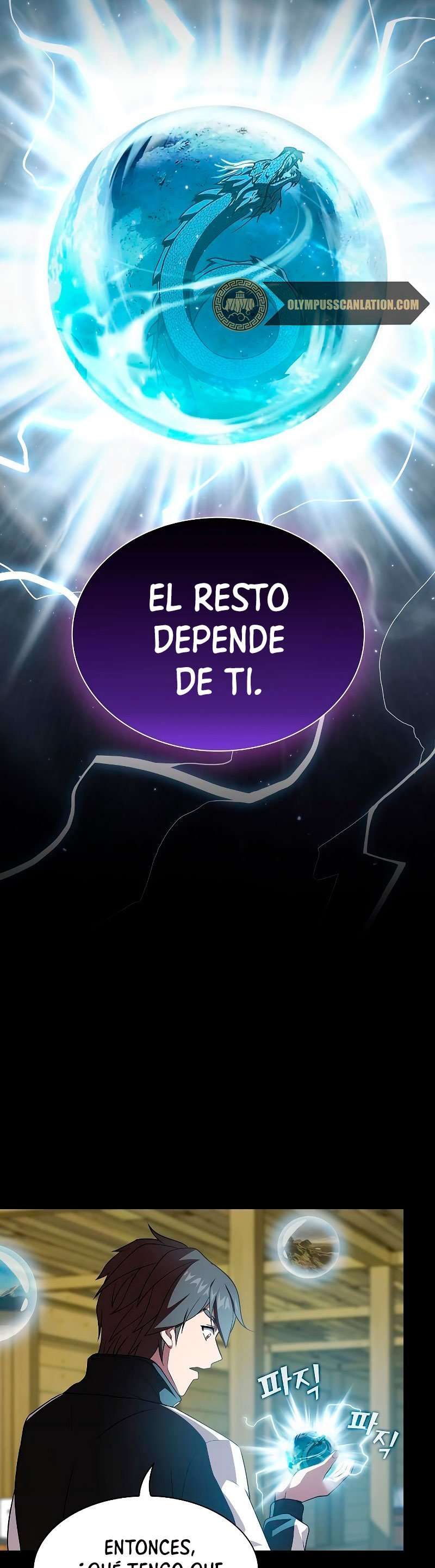 la torre del tutorial con el jugador avanzado Capitulo 103 página 18