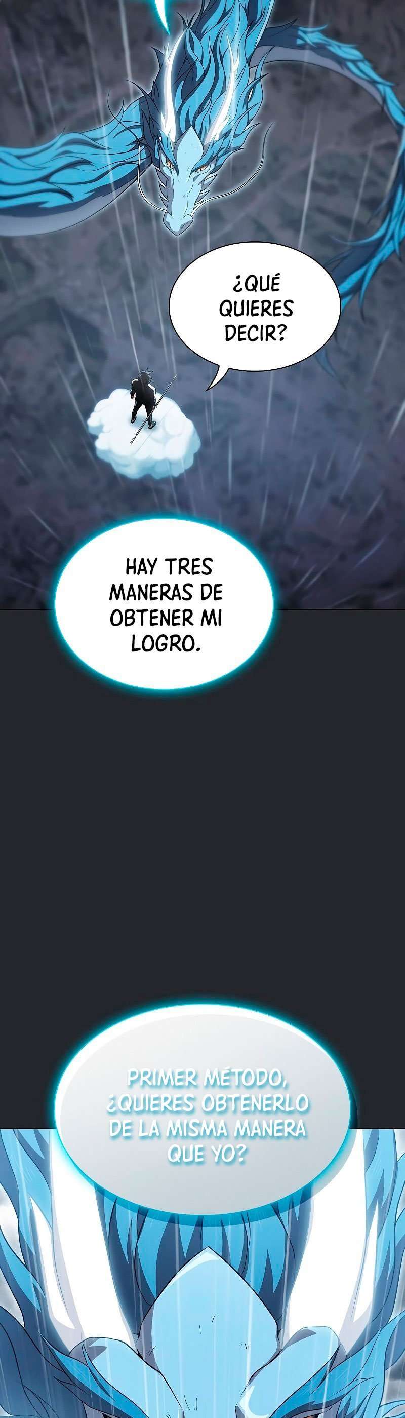 la torre del tutorial con el jugador avanzado Capitulo 103 página 34