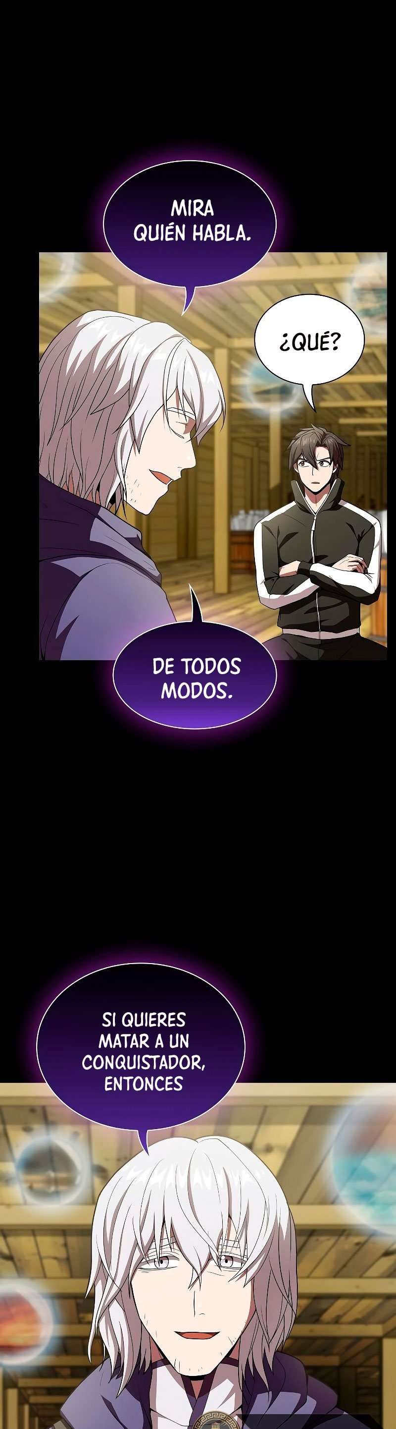 la torre del tutorial con el jugador avanzado Capitulo 103 página 5