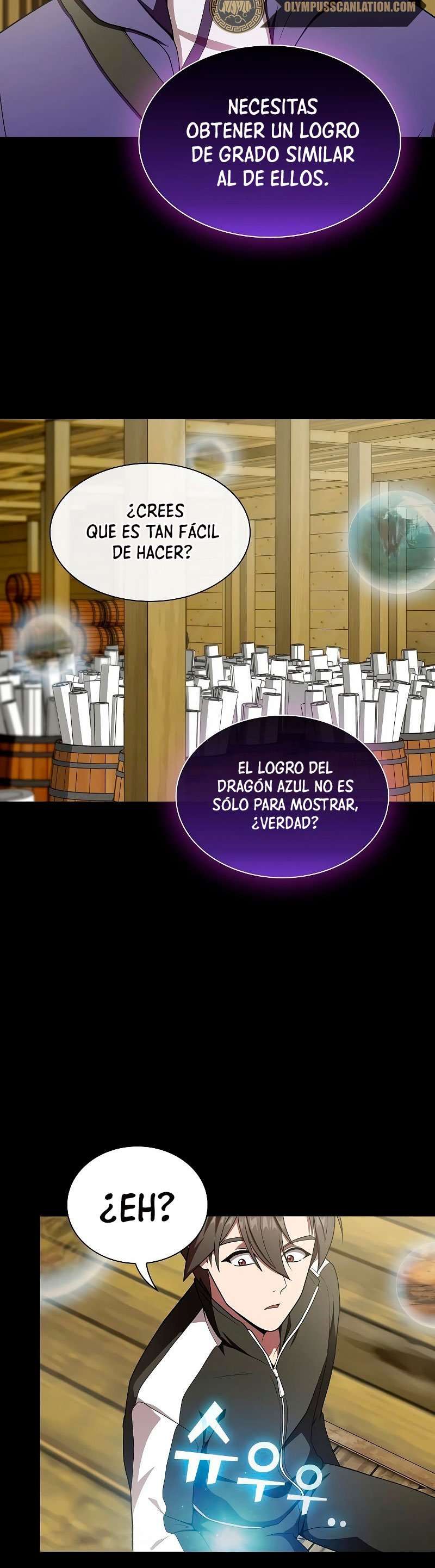 la torre del tutorial con el jugador avanzado Capitulo 103 página 6