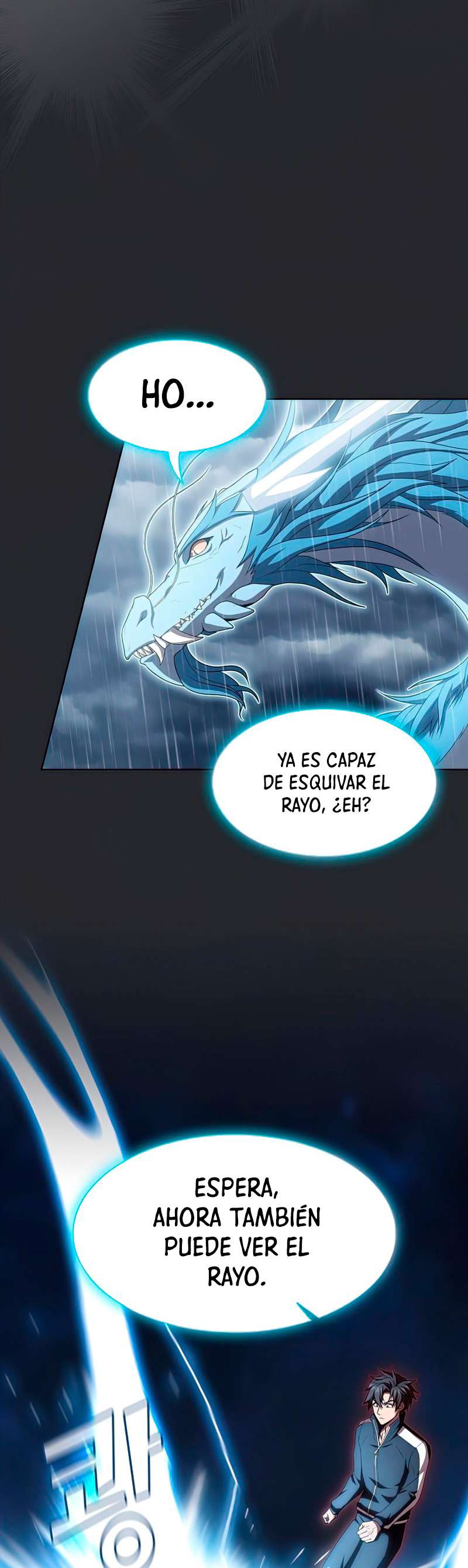 la torre del tutorial con el jugador avanzado Capitulo 104 página 27