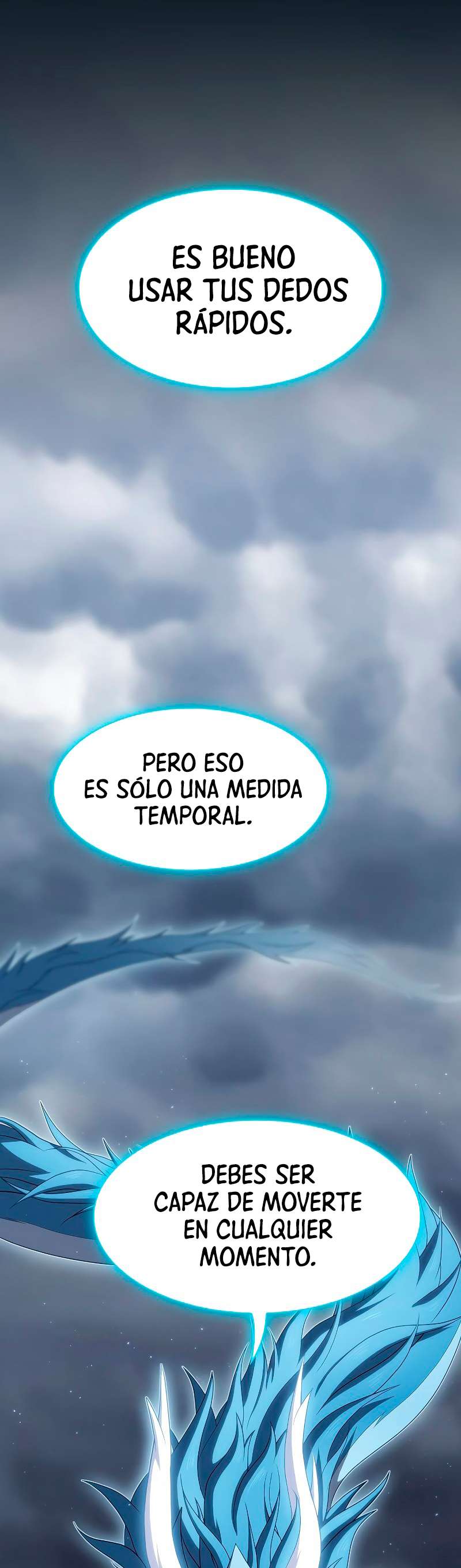 la torre del tutorial con el jugador avanzado Capitulo 106 página 22