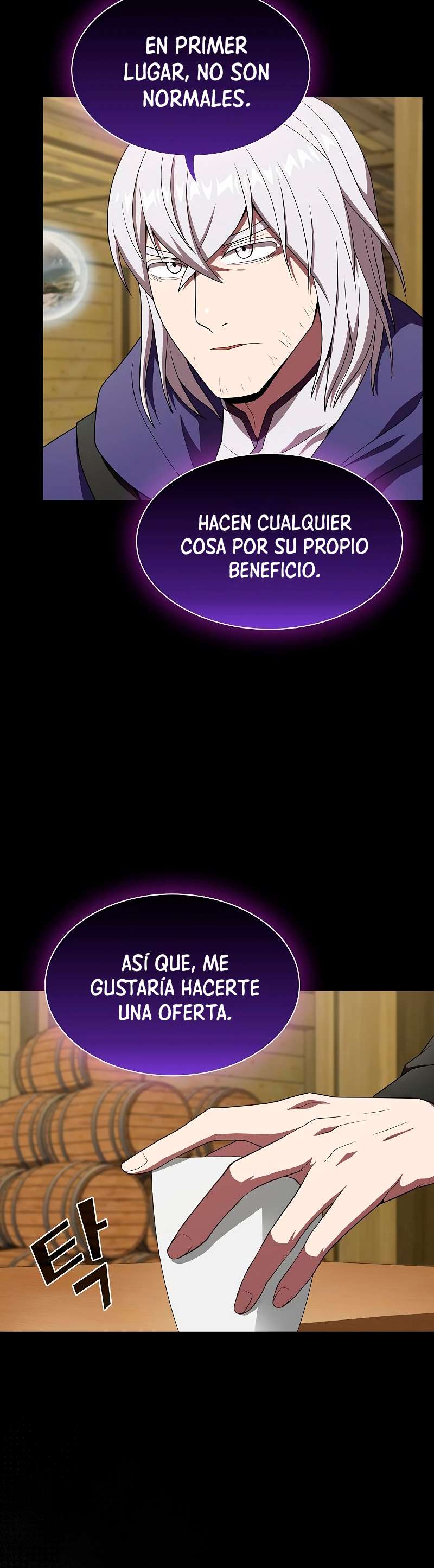 la torre del tutorial con el jugador avanzado Capitulo 107 página 29