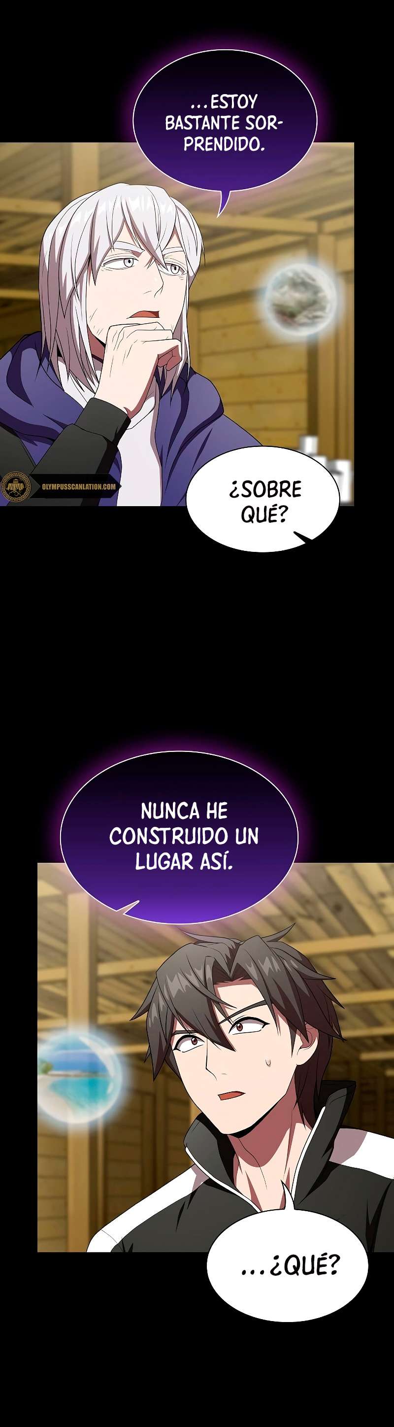 la torre del tutorial con el jugador avanzado Capitulo 107 página 4