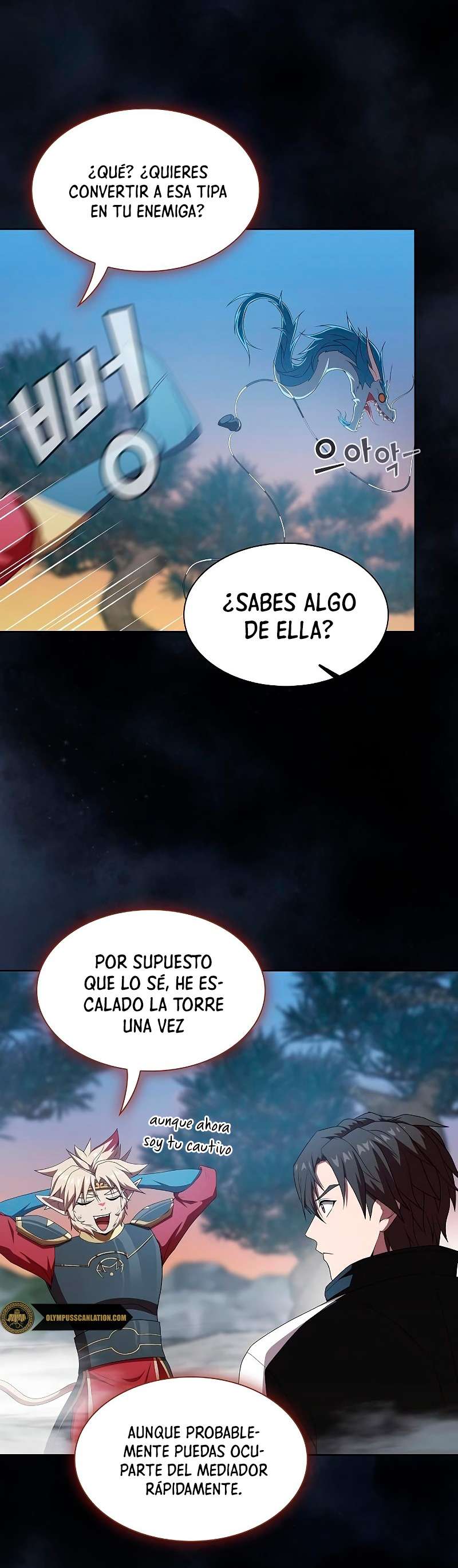la torre del tutorial con el jugador avanzado Capitulo 108 página 12