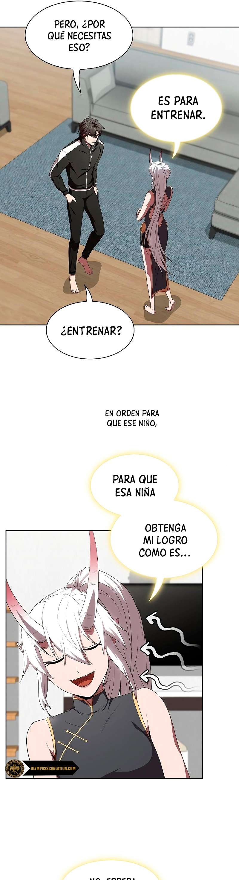 la torre del tutorial con el jugador avanzado Capitulo 109 página 30