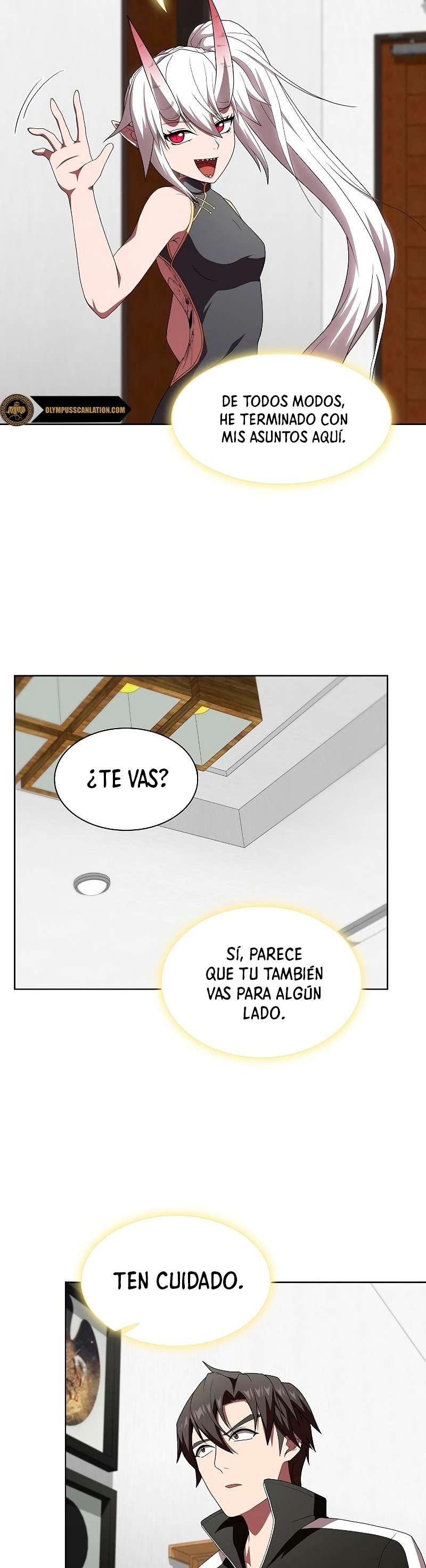 la torre del tutorial con el jugador avanzado Capitulo 109 página 34