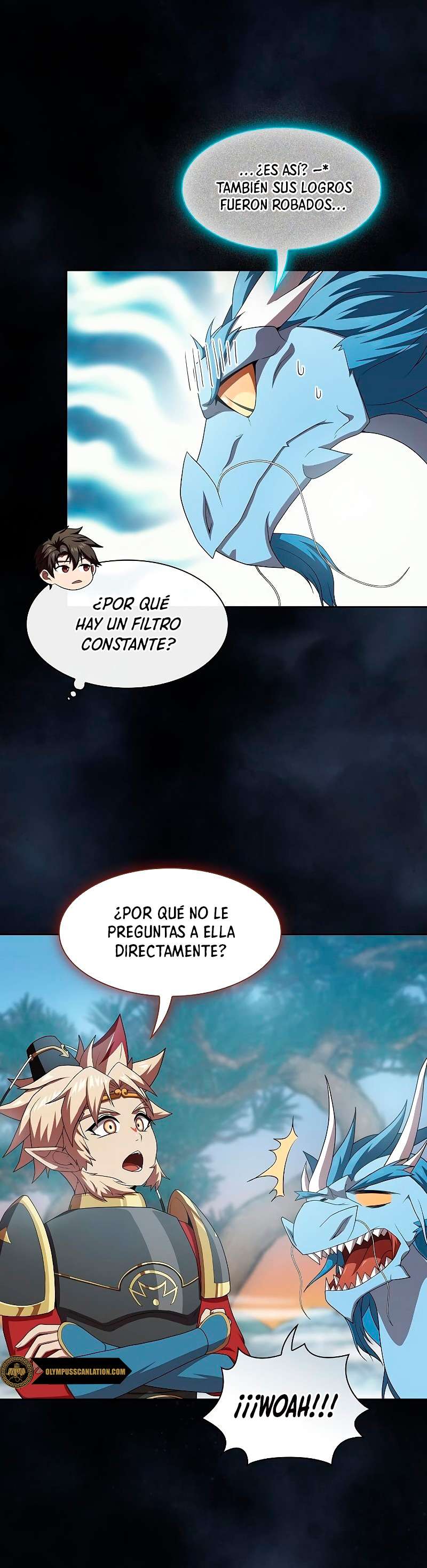 la torre del tutorial con el jugador avanzado Capitulo 109 página 39