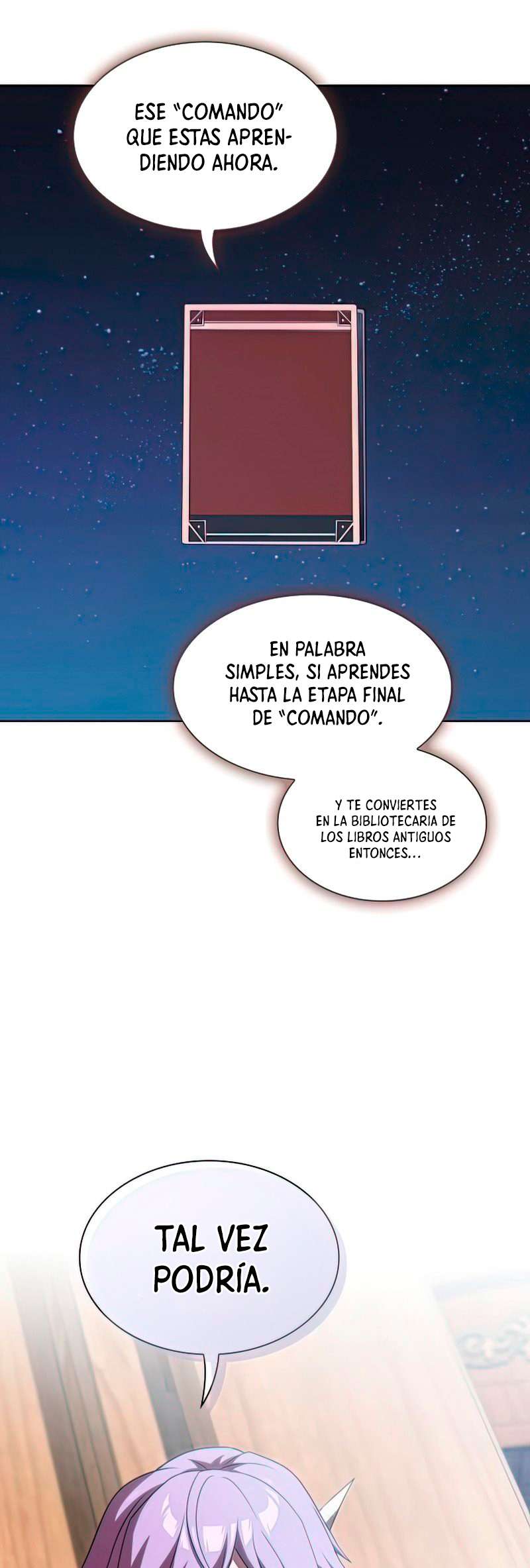 la torre del tutorial con el jugador avanzado Capitulo 110 página 51