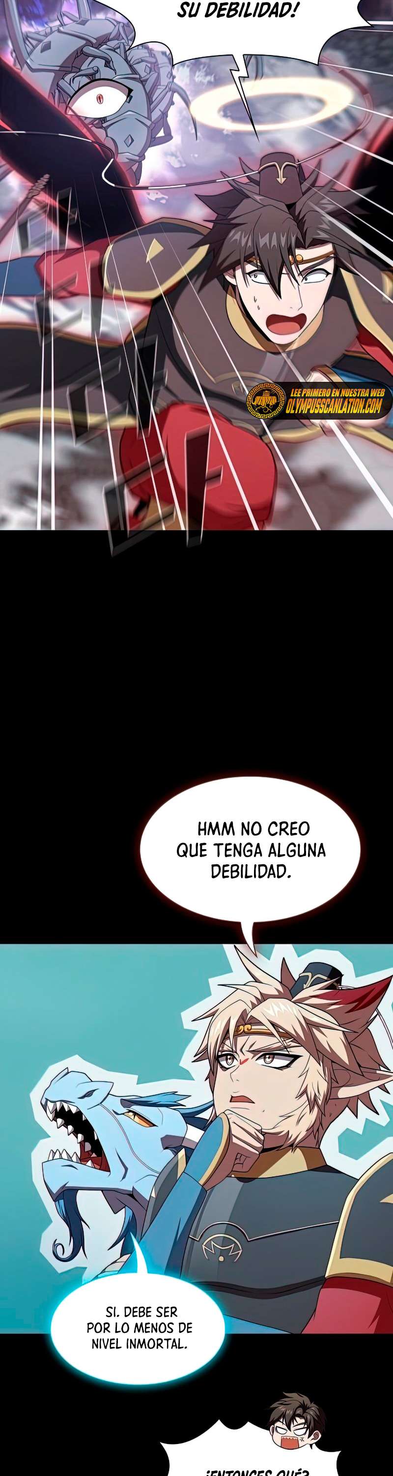 la torre del tutorial con el jugador avanzado Capitulo 113 página 39