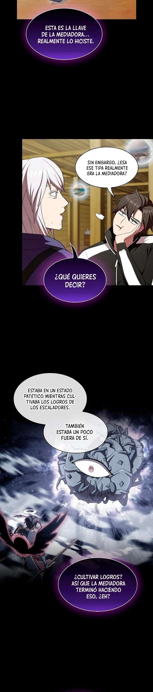 la torre del tutorial con el jugador avanzado Capitulo 117 página 9