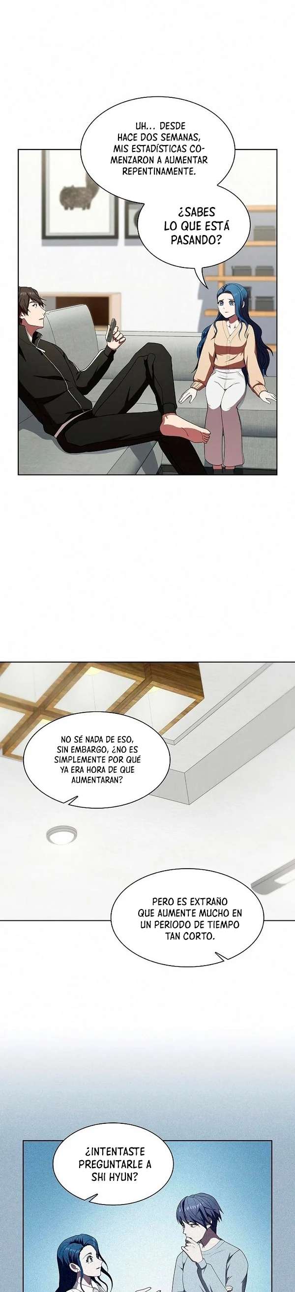 la torre del tutorial con el jugador avanzado Capitulo 118 página 17